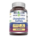 Amazing Formulas Chondroitin Sulfate 1200 mg ανά συμπλήρωμα σερβιρίσματος 