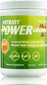 Power Greens: 40+ Meyve ve Sebzeler, Organik Superfood Diyet Tamam, 60 Hizmetler