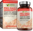 Bounty Pro-Daily Probiyotik - 10 Milyar CFU, çinko & Vitamin C for Digestive Health, Immune Support Prebioitcs and Probiyotiks for Women and Men - 60 Capsules