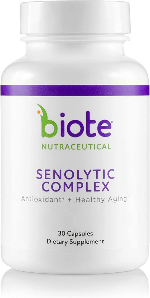 Biyote Nutraceuticals - SENOLYTIC Kompleksi - Antioksis + Sağlıklı Aging (30 Capsules)