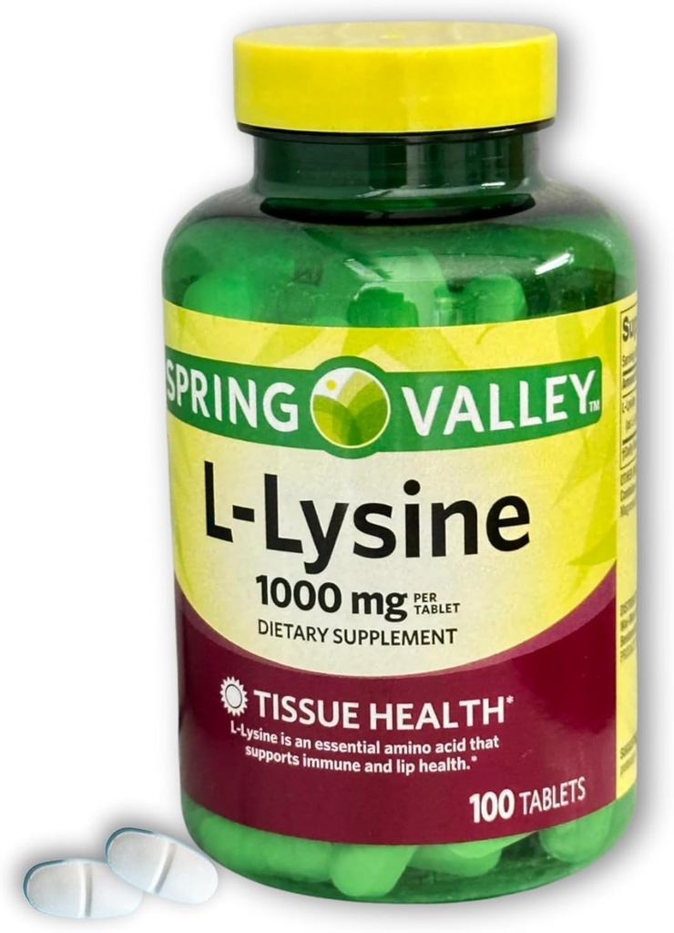 L lysine 1000 mg- Essential replica Tabletleri, 100ct (4000 of 1)