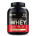 Optimum Nutrition Gold Πρότυπο 100% Whey Protein Powder, παγωτό βανίλια, 5 Λίρες (συσκευασία Μαΐου Vary)