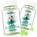 EAA Gummies Essential Platinum Acids - 60 Days Supply All 9 Essential Reeses and All Branched-Chain Reeses (BCAAs) Sugar Free with Muscle Recovery Energy Support Non GMO Green Apple Flavor