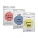 Kind Patches 3 Pack Hero Bundle - Includes Berberine, NAD Plus and Energy Patches - Vegan and Latex Free - 3 Pk