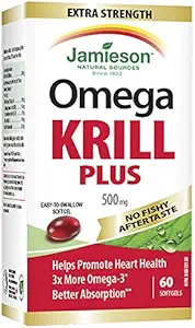 Jamieson Ekstra Güçlü Krill Plus, 60 softgels