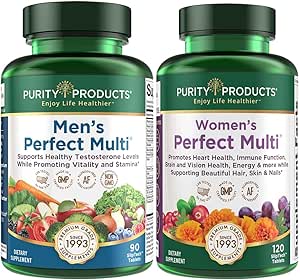 Saf Ürünler G - Erkeklerin Mükemmel Çok + Kadınların Mükemmel Çok - Erkekler - Sağlıklı Yaşama Destek, Enerji + Daha Fazla - Kadın - Destekler Urinary Tract Health, Immunity, Hair Skin Nails + Daha Fazlası