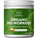 MRM Beslenme Organik Pre-Workout Toz | Island Fusion Flavored | Superfoods + 150 mg Natural Caffeine + adaptogens | Temiz Enerji + Focus| Sağlıklı Kan Akışı | Vegan + Non-GMO | 20 Hizmetler