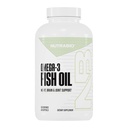 NutraBio Omega 3 συμπληρώματα ιχθυελαίου, 2.000mg, 400 Softgels - EPA DHA 3 συμπλήρωμα λιπαρών οξέων για να βοηθήσει στην υποστήριξη μιας υγιούς καρδιάς