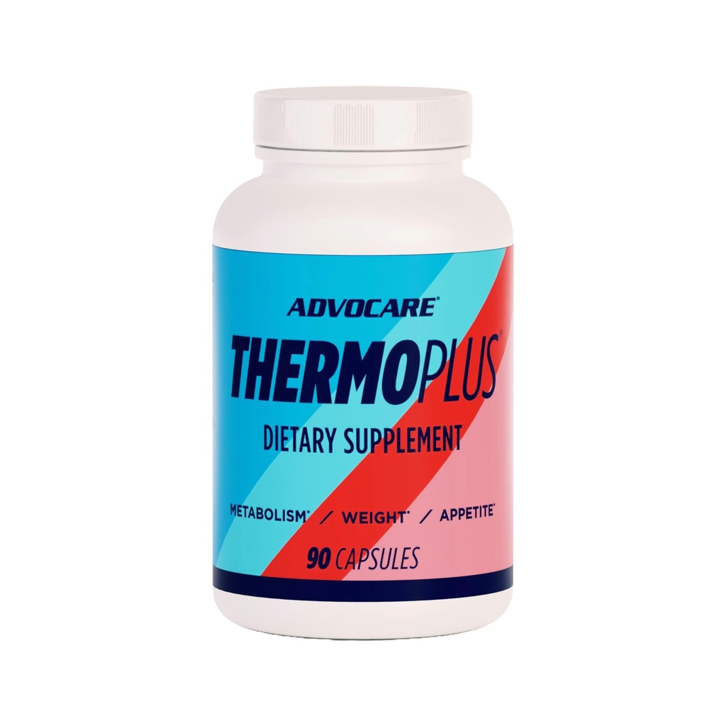 AdvoCare ThermoPlus βιταμίνη & βοτανικό συμπλήρωμα διατροφής - Υποστηρίζει υγιή μεταβολισμό * - Περιέχει θειαμίνη, εκχύλισμα φασκόμηλου & εκχύλισμα τσαγιού Oolong - 90 κάψουλες