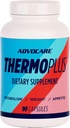 AdvoCare ThermoPlus βιταμίνη & βοτανικό συμπλήρωμα διατροφής - Υποστηρίζει υγιή μεταβολισμό * - Περιέχει θειαμίνη, εκχύλισμα φασκόμηλου & εκχύλισμα τσαγιού Oolong - 90 κάψουλες