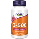 Şimdi Gıdalar, Rose Hips ile C-500 Vitamini, Antioksi Koruma*, 100 Tablet