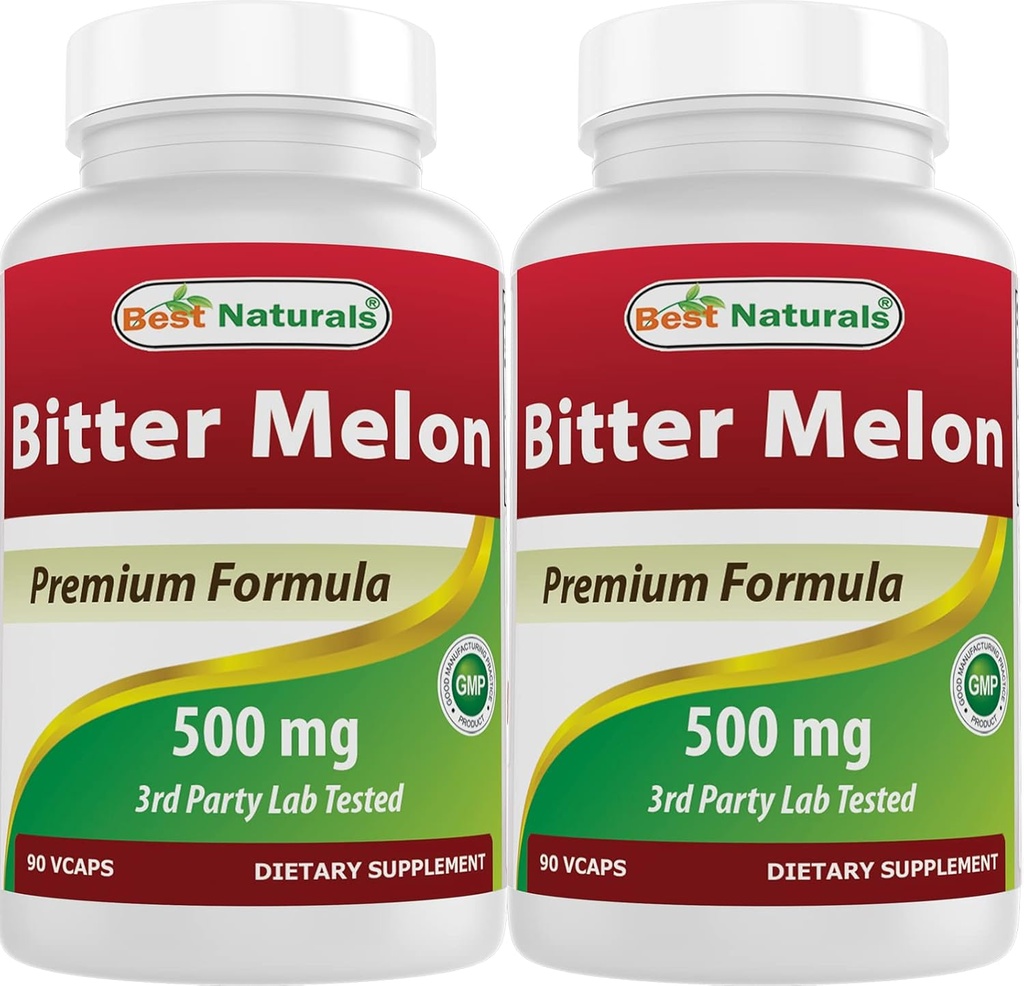 En İyi Doğallar Bitter Melon 500 mg 90 Vcaps (90 Kont)