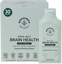 Nootropic Brain Supplement Tarafından Beekeeper's Naturals, 500 mg Citocoline, Ginkgo Biloba, Bacopa Monnieri & Royal Jelly, Supports Focus & Memory, Easier Abxia, Plus a Tasty Vanilla Flavor, 30ct