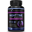 Gece Saat Kilo Kaybı Kadın-Carb Blocker Appetite Suppressant with Melatonin-Fat Burner Diyet Pills That Work Fast for Women-Nighttime Metabolism ATM- Made in USA-1 Pack