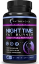Gece Saat Kilo Kaybı Kadın-Carb Blocker Appetite Suppressant with Melatonin-Fat Burner Diyet Pills That Work Fast for Women-Nighttime Metabolism ATM- Made in USA-1 Pack