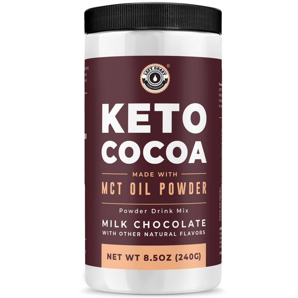 Keto Coco Cocoa | Keto Hot Chocolate Drink Mix Toz - Sugar Free, Low Carb with protein and MCT Oil Toz