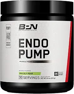 BARE PERFORMANCE NUTRITION BPN Endo Pump Pre-Workout Muscle Supportr, Artan Kan Akış/Oxygen Transport to Muscles, Prickly Pear