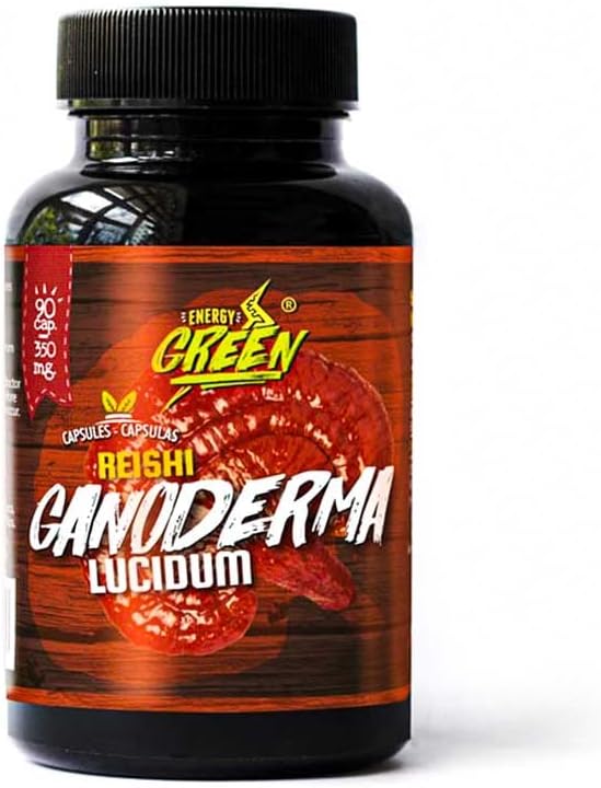 ANDES SAY · SUSTAINABLE · FAIR Reishi Ghaderma - Ganoderma Lucidum 120 Pills*350 mg - Vegan Pills - GMO - Gluten Free