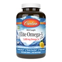 Carlson Labs Vahşi Caught Elite Omega-3, 1600 mg, Omega 3s, Soft Gels, 90 Count