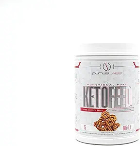 Purus Laboratuvarları Tamamlanmış Protein | Keto Low Glycemic Protein Meal Yenileme | Low Carb, 0 Sugars | eklendi MCTs | 20g Whey Protein (Savory Chocolate Cream)