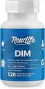 NewLife Naturals DIM Supplement 300 mg, Women & Men - Hormonal Acne Pills, Menopause Relief | Sağlıklı Estrogen Seviye | Hormonal Denge - 120Day Supply