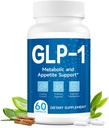 GLP-1 Supplement Support, GLP-1 Doğal Probiyotik, Çoklu Türleme, GLP 1 Supplement for Gut, Enerji, Genel Sağlık & Levels - 60 Capsules(1pc)