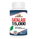 Rise-N-Shine Catalase Supplement 15,000 - Saç Sağlığı için Güçlü Antioksi Enzyme - Güçlü Saç Desteği için Saç Supplementleri - 30 Gün Supply