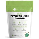 Kate Naturals Psyllium Husk Powder for Baking, Fiber & Digetion. Psyllium Seed Powder for Dogs & Cats (12oz, Organic, Χωρίς γλουτένη, Pet Safe)