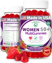 Lunakai USA Made 50 Plus Πολυβιταμίνες Γυναικών - Delicious Formula Enhanced with Essential Vitamins & Minerals for Health & Vitality - 60ct