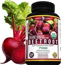 Potent Garden Organic Beet Root 1350 mg with Black Pepper – 120 Vegan Tablet