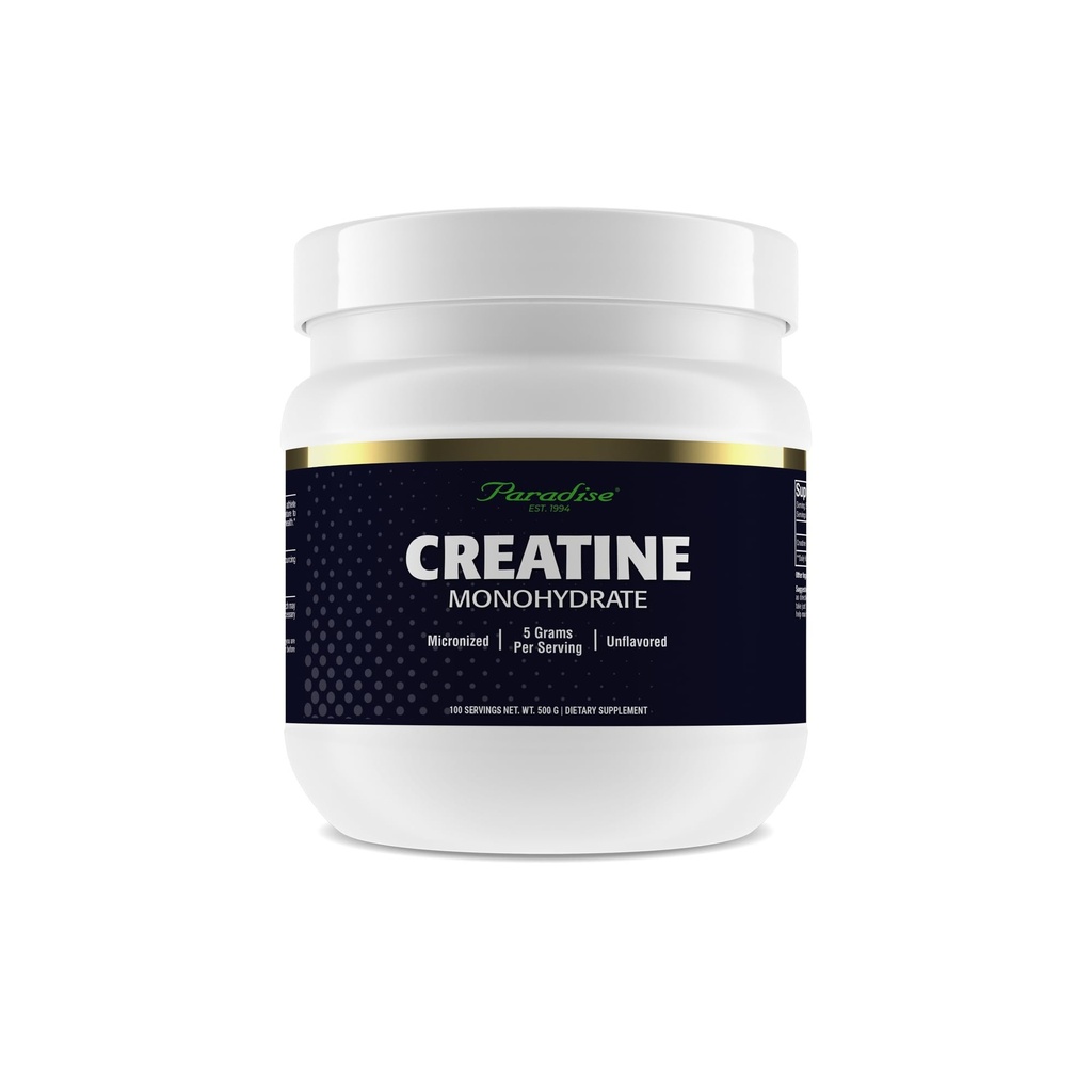 Cennet Kretine Monohidrat Toz, Gelişen Absorpsiyon, Destekler Kas Yapı & Athletic Performansı, 500g, 100 Hizmet