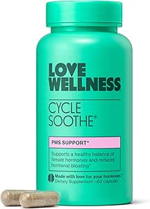 Love Wellness Rise Soothe Supplement | Mutlu Bir Mood | PMS Hormonları, Stres Yardımı ve Mood | 60 Capsules