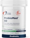 Sağlık ProbioMed 50 - Digestive Health için Probiyotikler - Lactobacillus asitofili ile 10 Strains Probiyotik + Lactobacillus rhamnosus - Gut Health + Immune Support Supplement (30 Caps)