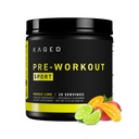 Kaged Sport Pre Workout Toz for Men & Women, Mango Lime, Sport sertifikalı, 188 mg Caffeine, Nitrik Oksit Supplement, Beta Alanine for Energy, Kilolifting, Cardio Endurance & Strength, 20 Servisler