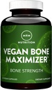 MRM Nutrition Vegan Bone Maximizer | Bone Strength + Density | Organic Certified Algae | with Vitamin K2 + D3 | Clinically Proven | Anti-Aging Nutrition | Gluten-Free | 30 Servings
