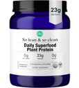 Ora Organik Vegan Protein Toz - 23g Plant bazlı Pea Protein + Kadın ve Erkekler için Superfood - Unsweetened & Unflavored - 20 Hizmet, No Erythritol, Keto-Friendly, Gluten-Free, Paleo, Soy-Free