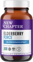 Yeni Bölüm Vegan Elder Capsules with 64x Tempd Black Elderberry + Black Currant for Comprehensive Immune Support, Non-GMO Project  Valid, Gluten Free, sertifikalı Vegan, 30 Count