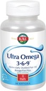 KAL 1200 Mg Ultra Omega 3-6-9 Softgels, 50 Kont
