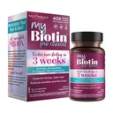 Προϊόντα καθαρότητας MyBiotin ProClinical – Thicker Hair Ξεκινώντας σε 3 εβδομάδες & Καταπολέμηση ρυτίδες - MB40X Πατενταρισμένο Biotin Vitamin B7 Matrix w/Astaxanthin - 40X More Soluble vs Συνηθισμένη Βιοτίνη, 30 κάψουλες Veg