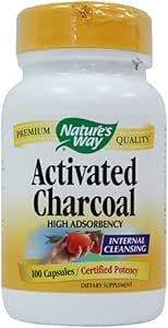 Aktif Charcoal, 100 Capsules (280 mg)