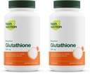 Glutathione Supplement Capsule - Strongest DNA Verified Glutathione Reduced - Vegan Friendly, Non GMO, Gluten & Soy Free (Pack of 2)
