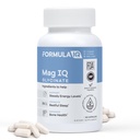 FIQ - Mag IQ Glycinate - Bisglycinate Chelate TRAACS - Yüksek Abors Magnezyum Glycinate Supplement - Sleep, Daily Energy, & Bone Wellness - 60 Capsules