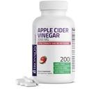 Bronson Apple Cider Vinegar 3000 MG In Extra Strength - Non-GMO, 200 Vegetarian Tabletler