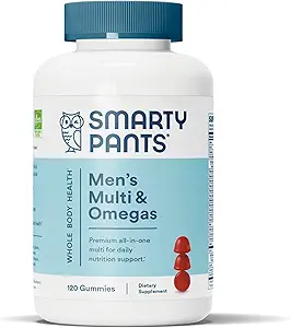 SmartyPants Men's Multi & Omegas Gummies, 120 Kont