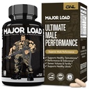 Erkekler için büyük Yük testosteron ATM - Boyy Goat ile birlikte testosteron Supplement, Maca Root, & Tribulus Terrestris - Tongkat Ali Men's Energy, Stamina & Strength - Test ATM 60 Capsules