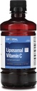 Liposomal Vitamin C Liquid - 1250mg - Βέλτιστη απορρόφηση - Ισχυρό αντιοξειδωτικό και ανοσοποιητικό συμπλήρωμα υποστήριξης