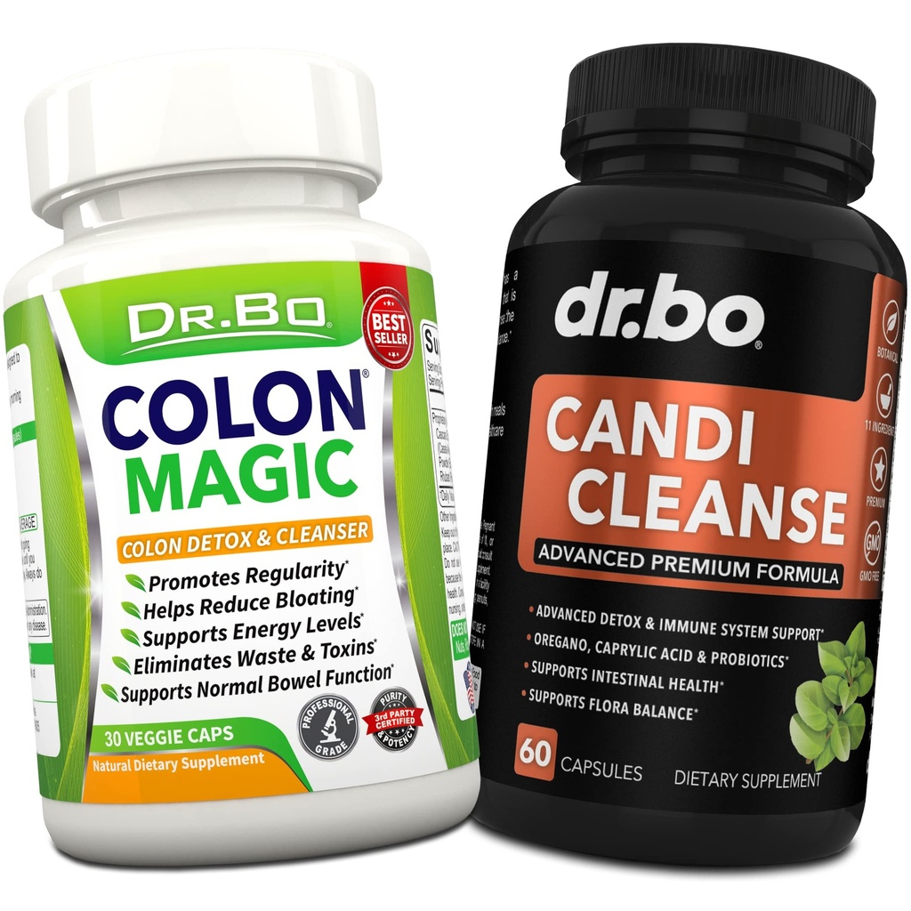 Cleanse Candi Detox Formula - Φυσικό χάπι καθαρισμού του εντέρου για τον έλεγχο της ισορροπίας του στομάχου