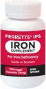 Iron Supplement Capsules 18 mg (IPS) - Kadınlar ve Erkekler için 100 günlük bir anti-Constipating Iron Supplement for Anemia