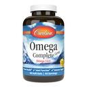 Carlson - Omega Complete Gems, Omega-3-6-9, Άγρια πιάστηκε, με βιώσιμη προέλευση, την υγεία της καρδιάς, κοινή λειτουργία & ανοσοποιητική υποστήριξη, 90 Softgels