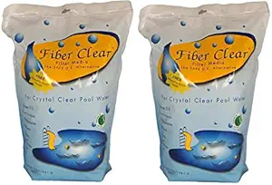 Fiber Clear 9 oz 2 Pack 4009DC Hücresel Filtre Medya D.E. Yüzme Havuzları için Alternatif